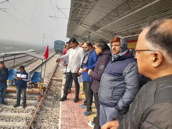 सुपौल में हाईस्पीड ट्रायल: बैजनाथपुर अंदौली से न्यू झाझा जंक