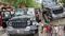 gaya road accident thar collides with toto crowd vandalism