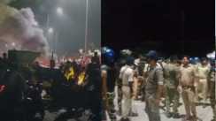 Nalanda Clash 8 Cops Injured as Protest Turns Violent