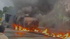 Buxer road accident