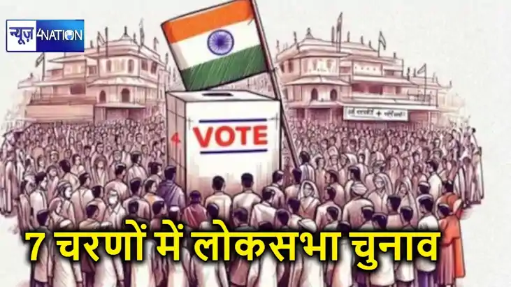 BREAKING : सात चरणों में लोकसभा चुनाव, 4 जून को मतगणना, बिहा