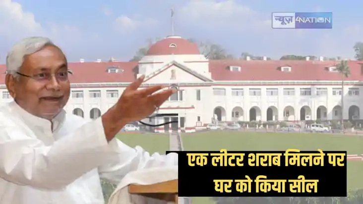 Patna highcourt - एक लीटर शराब मिलने पर पूरे घर को उत्पाद व Patna highcourt - एक लीटर शराब मिलने पर पूरे घर को उत्पाद व