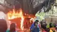 banyan tree caught fire in Fatuha