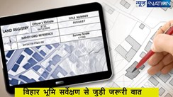 Bihar Bhumi Survey : बिहार में अक्टूबर क्रांति से बदलेगी स्थिति! घर बैठे जमीन बेचना होगा आसान, जानें पूरी बात 