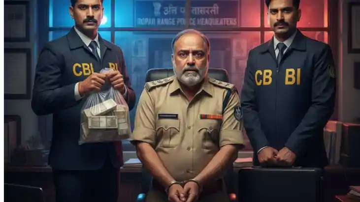 5 लाख रुपये रिश्वत लेते DIG को CBI ने रंगेहाथ किया गिरफ्तार 5 लाख रुपये रिश्वत लेते DIG को CBI ने रंगेहाथ किया गिरफ्तार