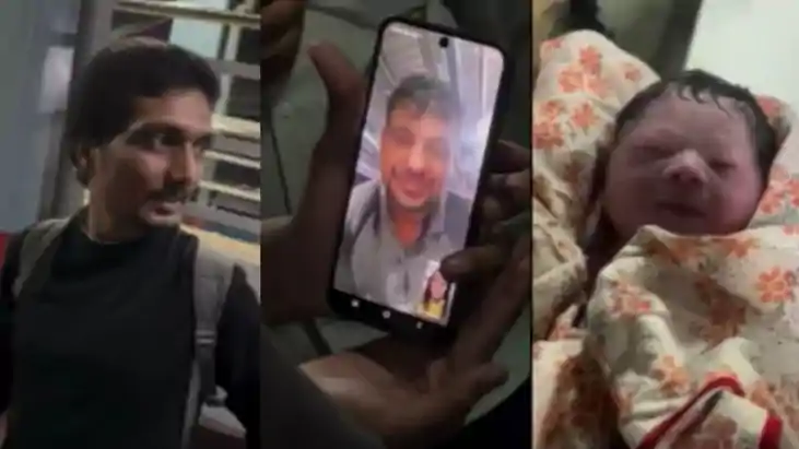 मुंबई लोकल में दोहराया गया फिल्म थ्री इडियटस का सीन, वीडियो मुंबई लोकल में दोहराया गया फिल्म थ्री इडियटस का सीन, वीडियो