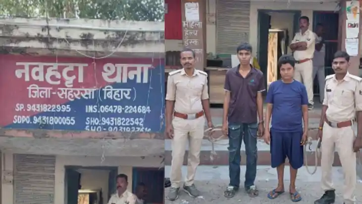 पुलिस की बड़ी कार्रवाई: अलग-अलग कांडों में दो नामजद अभियुक्त