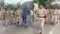 Patna Bikram police flag march