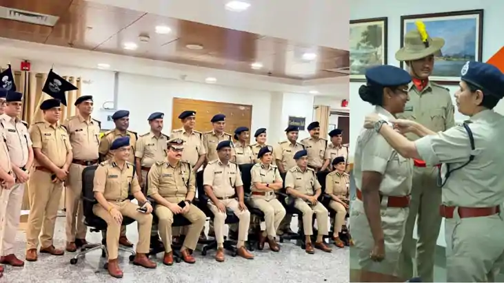 बिहार पुलिस मुख्यालय में नव प्रोन्नत IPS अधिकारियों के लिए प