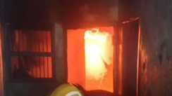Massive Fire at Candle Factory