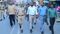 Motihari flag march by DM SP