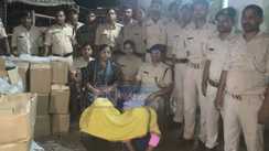 Kurkure Packets Wine Smuggling