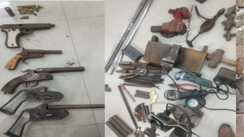 Illegal minigun factory in Barh