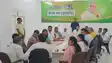 Nishant meeting with JDU spokespersons
