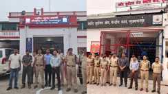 पुलिस की छापेमारी 