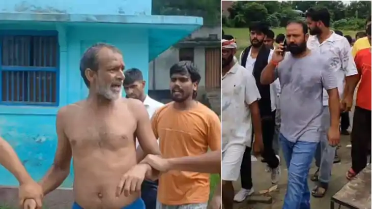 बाबा साहेब पर आपत्तिजनक टिप्पणी पर बवाल: अधेड़ व्यक्ति को सड
