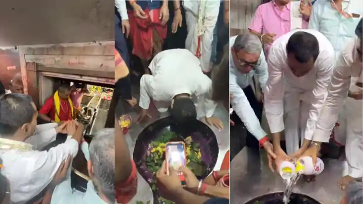 Bihar News : स्वास्थ्य मंत्री निशांत ने बाबा बैद्यनाथ और बास