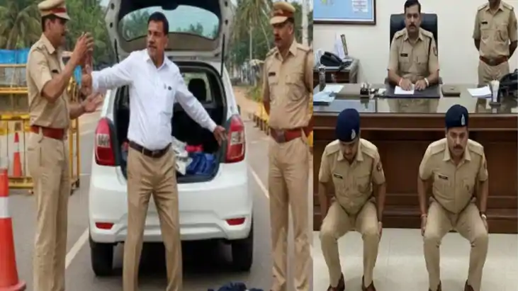 साहब का गुस्सा: IAS की कार रोकने की पुलिस को मिली भारी सजा,प