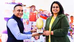 Bihar News : राजगीर में भारत और न्यूजीलैंड के बीच रग्बी मैच का होगा आयोजन, इंडियन रग्बी फेडरेशन के अध्यक्ष ने खेल मंत्री श्रेयसी सिंह से की मुलाकात 