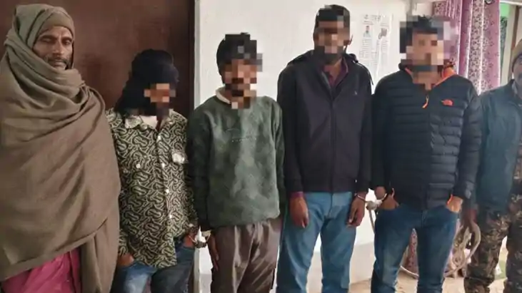 Bhojpur Masked Thieves Exposed in 24 Hours 4 Caught in Jewel