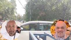 Nitish Heads to Delhi New Bungalow Entry Will become Amit Shah neighbor