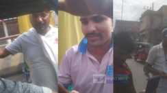 चालक की पिटाई 
