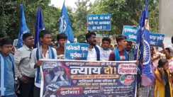 Protest at Muzaffarpur Police Station Over Teacher Arrest Delay