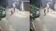 RSS दफ्तर पर पेट्रोल बम से हमला: सीसीटीवी में कैद हुई वारदात, मामले की जांच में जुटी पुलिस