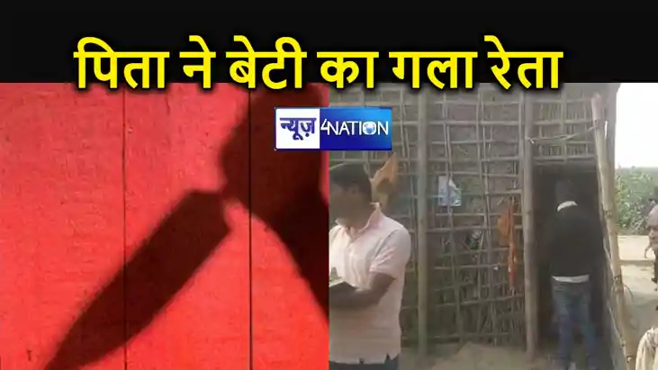 कलयुगी पिता की काली करतूत, नाबालिग बेटी का गला रेता, खूंखार कलयुगी पिता की काली करतूत, नाबालिग बेटी का गला रेता, खूंखार