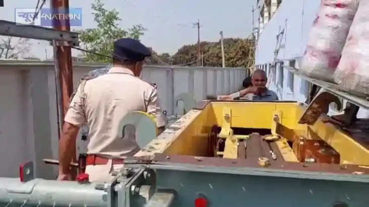 BIHAR CRIME - निर्माणाधीन मैक्रो नयनम फूड फैक्ट्री के ट्रांस