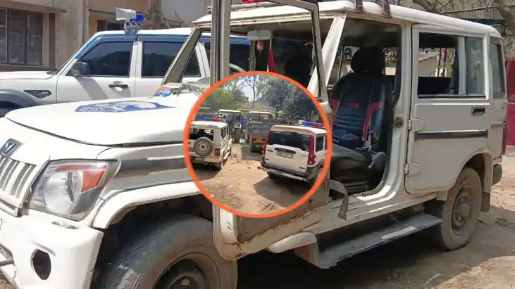 Patna Police were attacked by sand mafia 