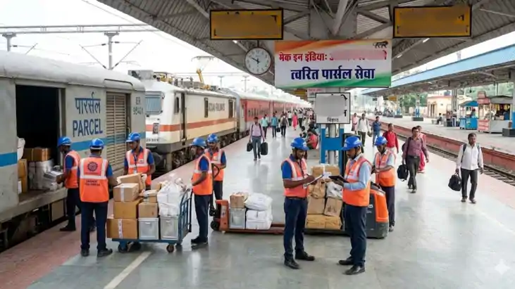Rail Parcel Privatization -रेलवे में पार्सल बुकिंग का हुआ प्