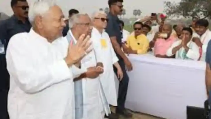 Nitish Back with Samriddhi Yatra