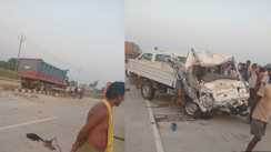 Bihar Road Accident : भागलपुर में भीषण सड़क हादसा, हाईवे पर तीन गाड़ियों के बीच हुई जोरदार टक्कर, 102 एम्बुलेंस टीम ने बचाई चार लोगों की जान