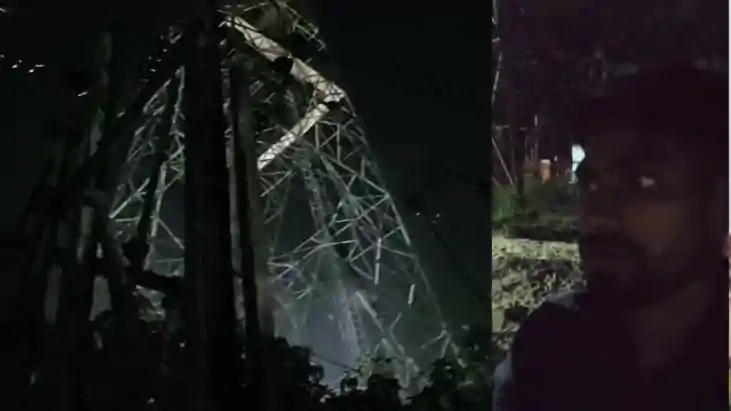 Lover Climbs BSNL Tower After Girlfriend Marriage Shock