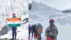 NCC Cadet Scales 6400m Gorichen Glacier in Arunachal Glory