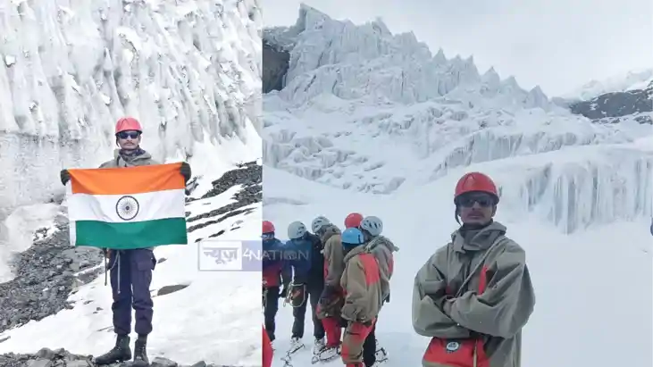 NCC Cadet Scales 6400m Gorichen Glacier in Arunachal Glory