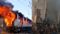 fire broke out in Rajdhani Express  