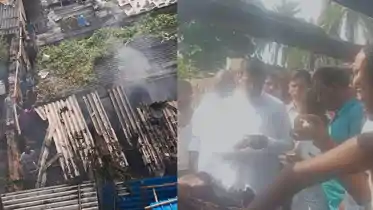 Bihar News: मुजफ्फरपुर में खाना बनाने के दौरान सिलेंडर विस्फोट, आठ लोग झुलसे, दो मासूमों की हालत नाजुक, आधा दर्जन घर जलकर राख