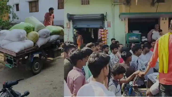 Bihar Crime News:कोटे के राशन का कालाबाजारी करते डीलर गिरफ्त Bihar Crime News:कोटे के राशन का कालाबाजारी करते डीलर गिरफ्त