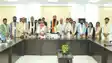 Samrat Choudhary Meets Prakriti Hi Prabhu Hai Cycling Team