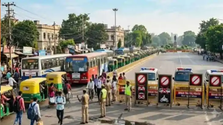 Patna Traffic Diversion for Durga Puja 2026