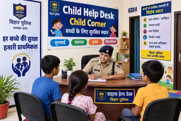 Child Help Desk in Bihar Police Stations