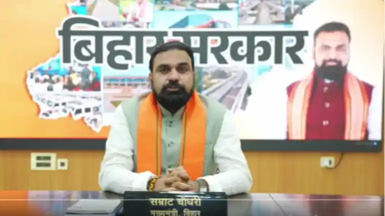  Samrat Chaudhary on PM Modi