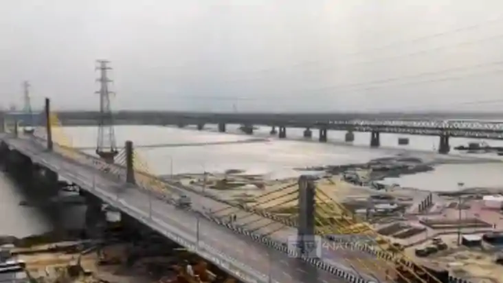 Bihar first 6 lane bridge 