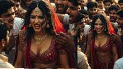 Vaishali After varmala mandap turns