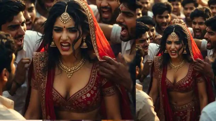 Vaishali After varmala mandap turns