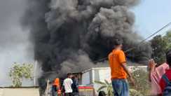 Bihar News : हाजीपुर इंडस्ट्रियल एरिया में फोम फैक्ट्री में लगी भीषण आग, इलाके में मची अफरा-तफरी, मौके पर पहुंची दमकल की कई गाड़ियां 