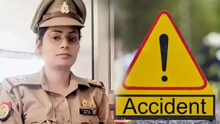 सड़क हादसे में महिला दारोगा की हुई मौत, कुत्ते को बचाने की क