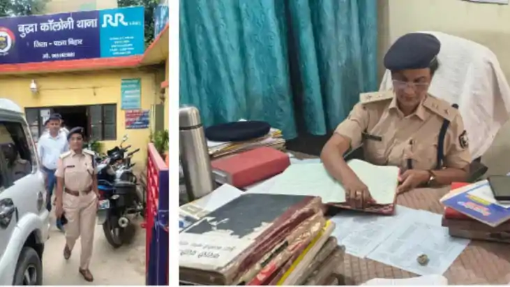 सिटी एसपी (मध्य) ने किया बुद्धाकॉलोनी थाने का निरीक्षण, रात्